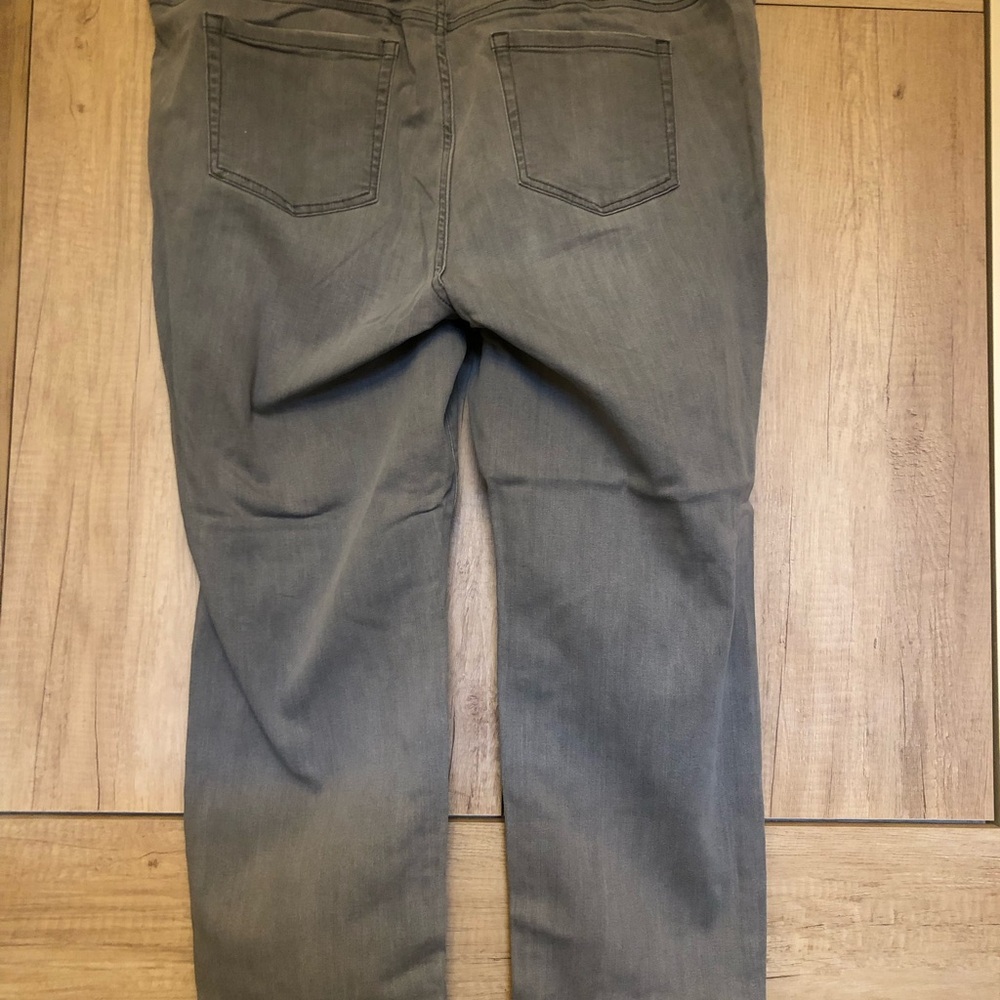 Distressed Gray Jeans - Picture 2 of 4